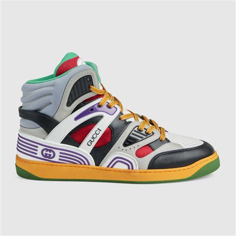 gucci basket sneaker|Gucci basket high top sneakers.